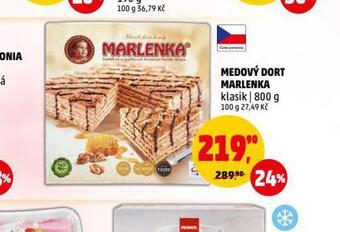 Medový dort marlenka