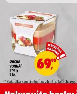 Penny Market Svíčka vonná nabídka