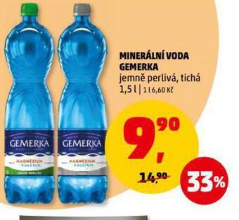 Penny Market Gemerka minerální voda nabídka