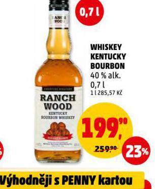 Penny Market Whiskey kentucky bourbon nabídka