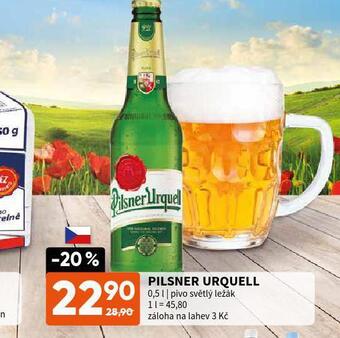 Terno Pivo pilsner urquell nabídka