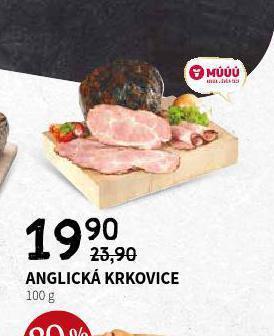 Terno Anglická krkovice nabídka