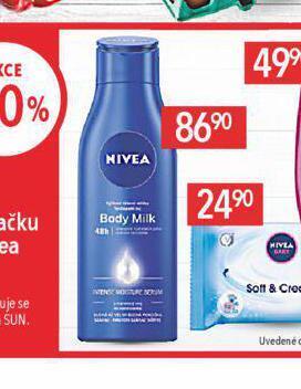 Globus Nivea tělové mléko nabídka