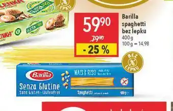 Globus Barilla spaghetti bez lepku nabídka