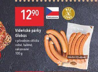Globus Vídeňské párky nabídka