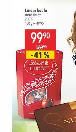 Globus Lindor koule nabídka