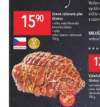 Globus Uzená rolovaná plec nabídka