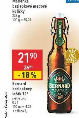 Globus Pivo barnard bezlepkový ležák 12 nabídka