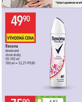 Globus Rexona deodorant nabídka