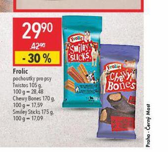 Globus Frolic pochoutky pro psy nabídka