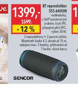 Globus Bt reproduktor sencor nabídka