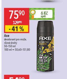 Globus Axe deodorant nabídka