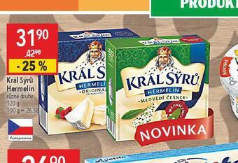 Globus Král sýrů hermelín nabídka