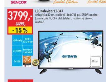 Globus Led televizor orava 80 cm nabídka