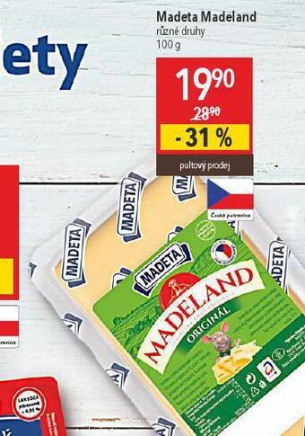 Globus Madeta madeland nabídka