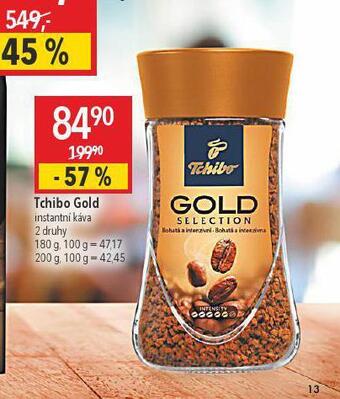 Globus Tchibo gold nabídka