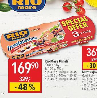 Globus Rio mare tuňák nabídka