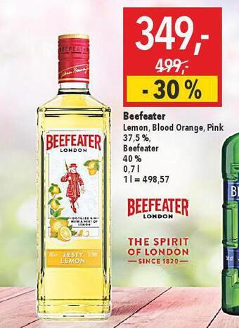 Globus Beefeater nabídka