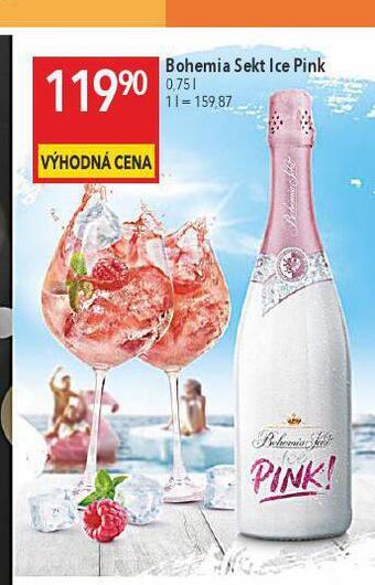 Globus Bohemia sekt ice pink nabídka
