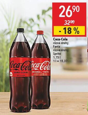 Globus Coca cola, fanta, sprite 1,75l nabídka