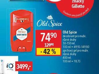 Globus Old spice deodorant nabídka