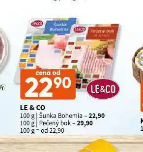 Terno Le & co šunka bohemia nabídka