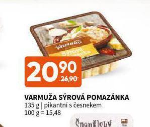 Terno Varmuža sýrová pomazánka nabídka