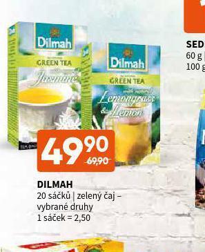 Terno Dilmah zelený čaj nabídka