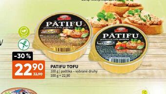 Terno Patifu tofu nabídka