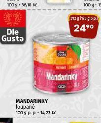 Terno Mandarinky nabídka