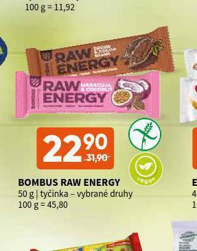 Terno Bombus raw energy nabídka