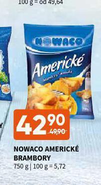 Terno Nowaco americké brambory nabídka