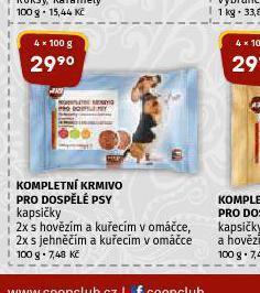 Terno Kompletní krmivo pro dospělé psy nabídka