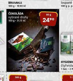 Terno Čokoláda nabídka