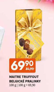 Terno Maitre truffout belgické pralinky nabídka