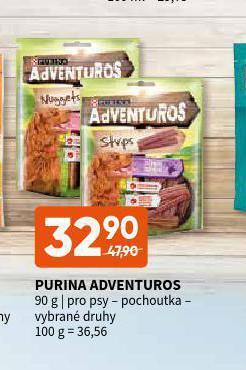 Terno Purina adventuros pochoutka pro psy nabídka