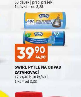 Terno Swirl pytle na odpad zatahovací nabídka