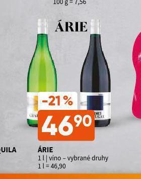 Terno Árie nabídka