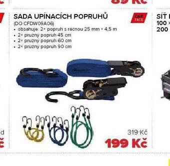 Auto Kelly Sada upínacích popruhů nabídka