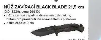 Nůž zavírací black blade 21,5 cm