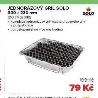 Auto Kelly Jednorázový gril solo nabídka