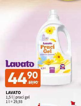 Terno Lavato prací gel nabídka
