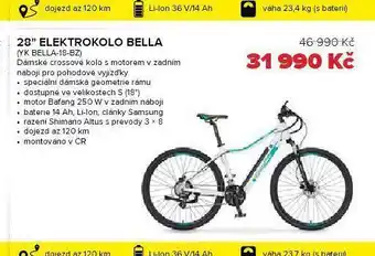 Auto Kelly 28" elektrokolo bella nabídka