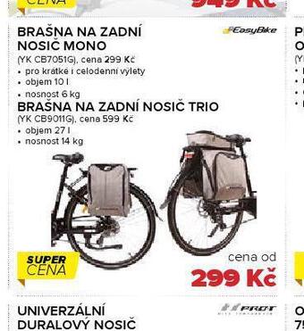 Auto Kelly Brašna na zadní nosič trio nabídka