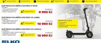 Auto Kelly Elektrická koloběžka easybike x10 jumbo nabídka