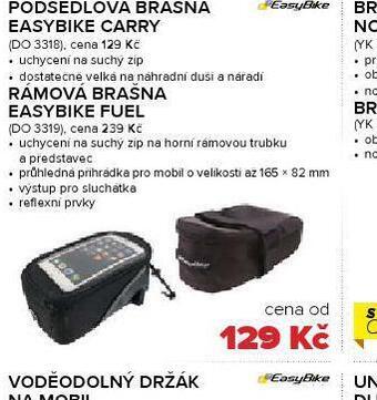 Auto Kelly Rámová brašna easybike fuel nabídka