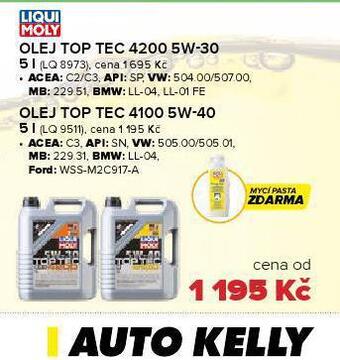 Auto Kelly Olej top tec 4200 5w-30 nabídka