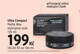 Ultra compact matte wax stylingový vosk