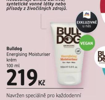 dm drogerie Bulldog krém nabídka