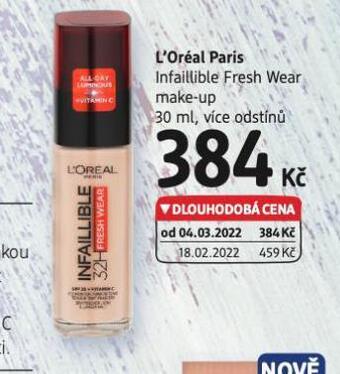 dm drogerie Loreal paris make-up nabídka